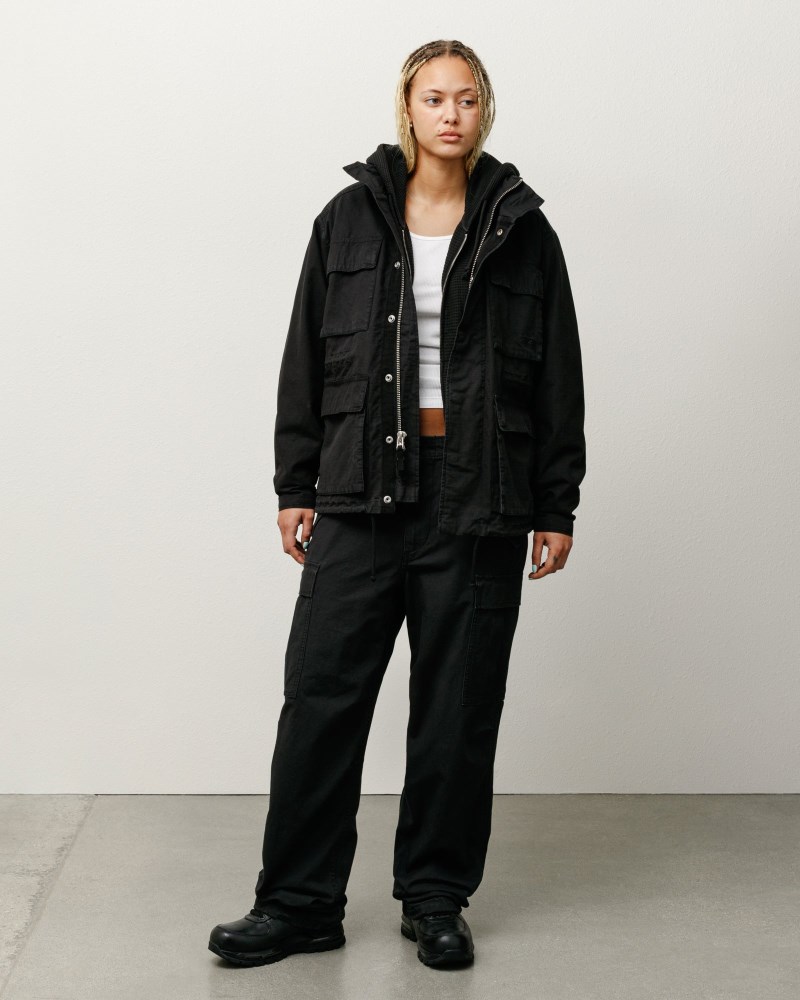 Stüssy M65 Jacket Dámské DI17-3087C7 | Stussy Bundy Černé