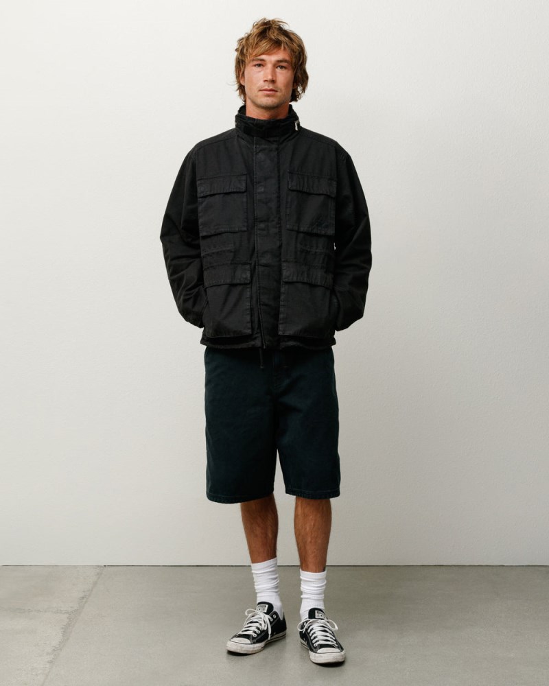 Stüssy M65 Jacket Dámské DI17-3087C7 | Stussy Bundy Černé