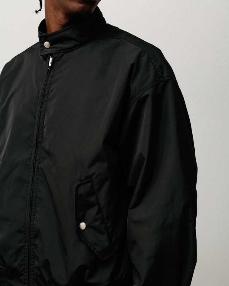 Stüssy Surf Team Harrington Jacket Dámské ZK22-8092D0 | Stussy Bundy Černé