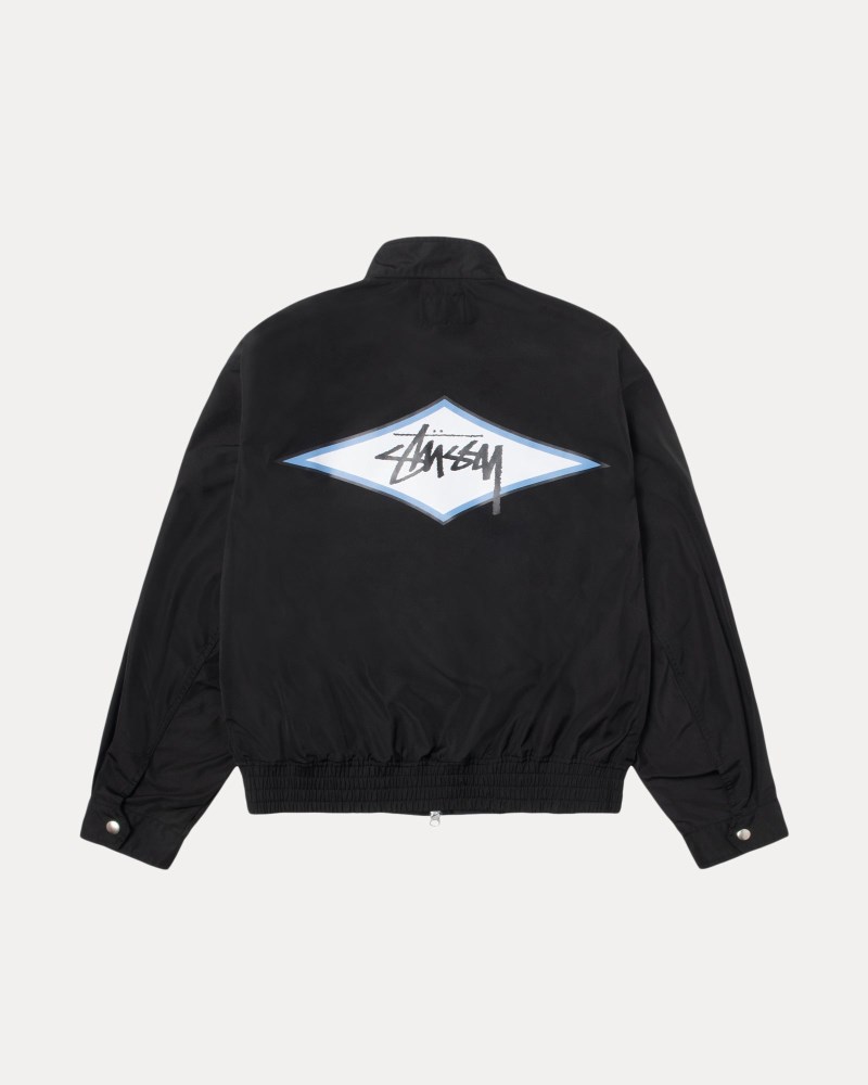 Stüssy Surf Team Harrington Jacket Dámské ZK22-8092D0 | Stussy Bundy Černé