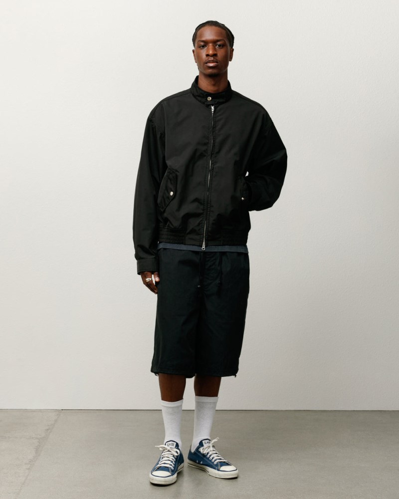 Stüssy Surf Team Harrington Jacket Dámské ZK22-8092D0 | Stussy Bundy Černé
