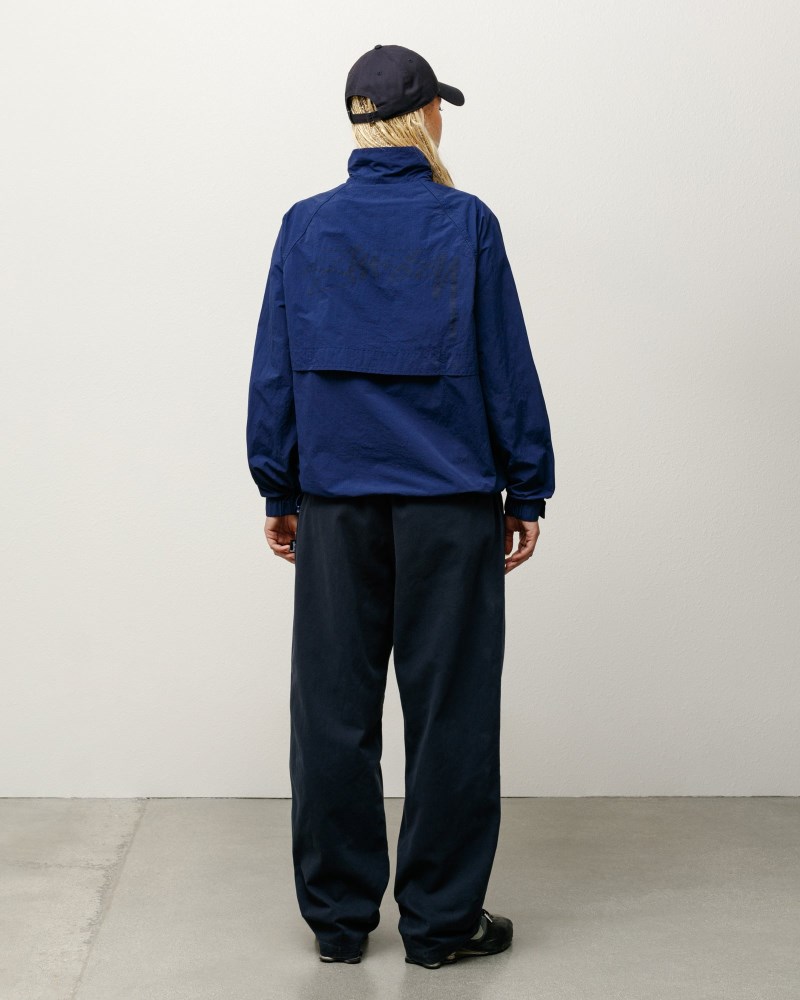 Stüssy Warm Up Jacket Dámské SW57-2217F2 | Stussy Bundy Tmavě Blankyt