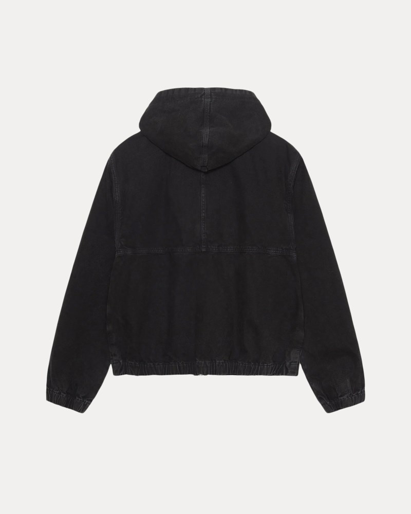 Stüssy Work Jacket Insulated Canvas Dámské FB81-5801H5 | Stussy Bundy Černé