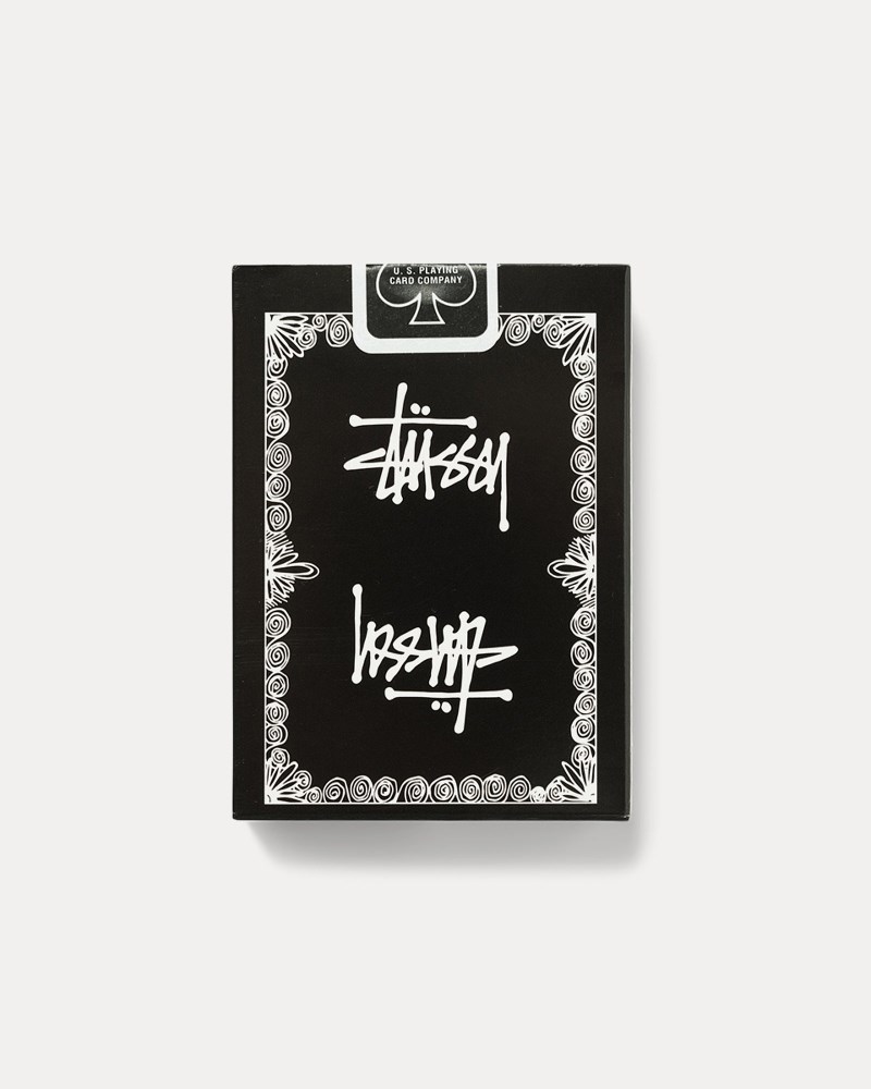 Stüssy Playing Cards Dámské NP70-3570A3 | Stussy Cards Černé
