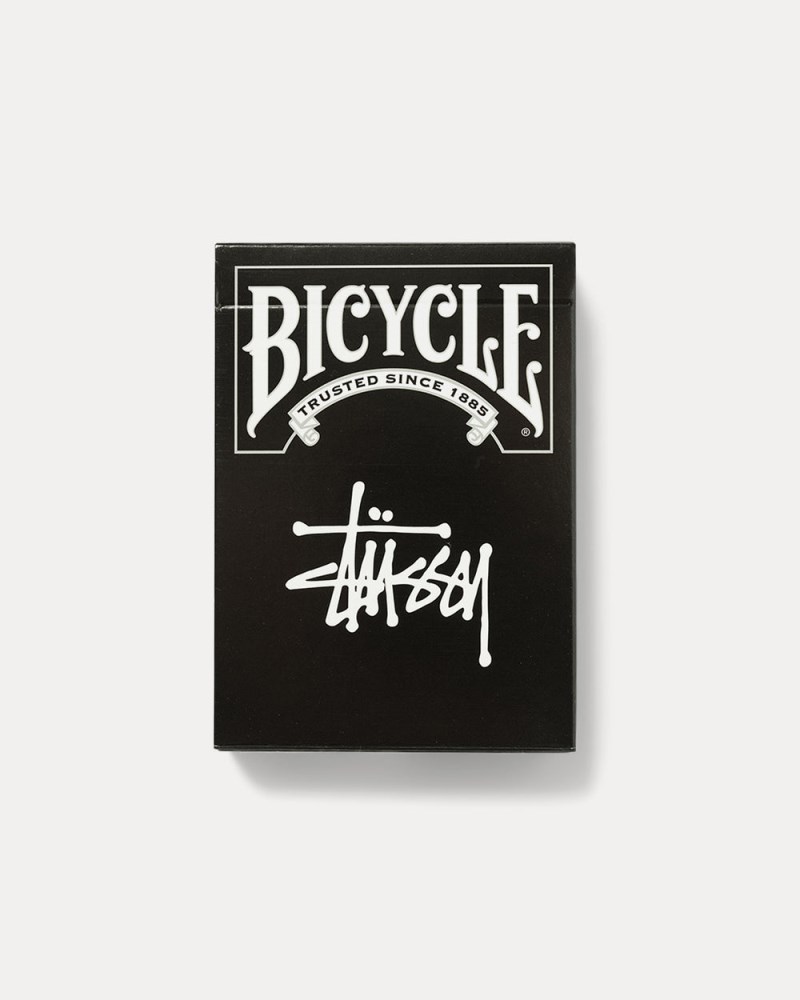 Stüssy Playing Cards Dámské NP70-3570A3 | Stussy Cards Černé