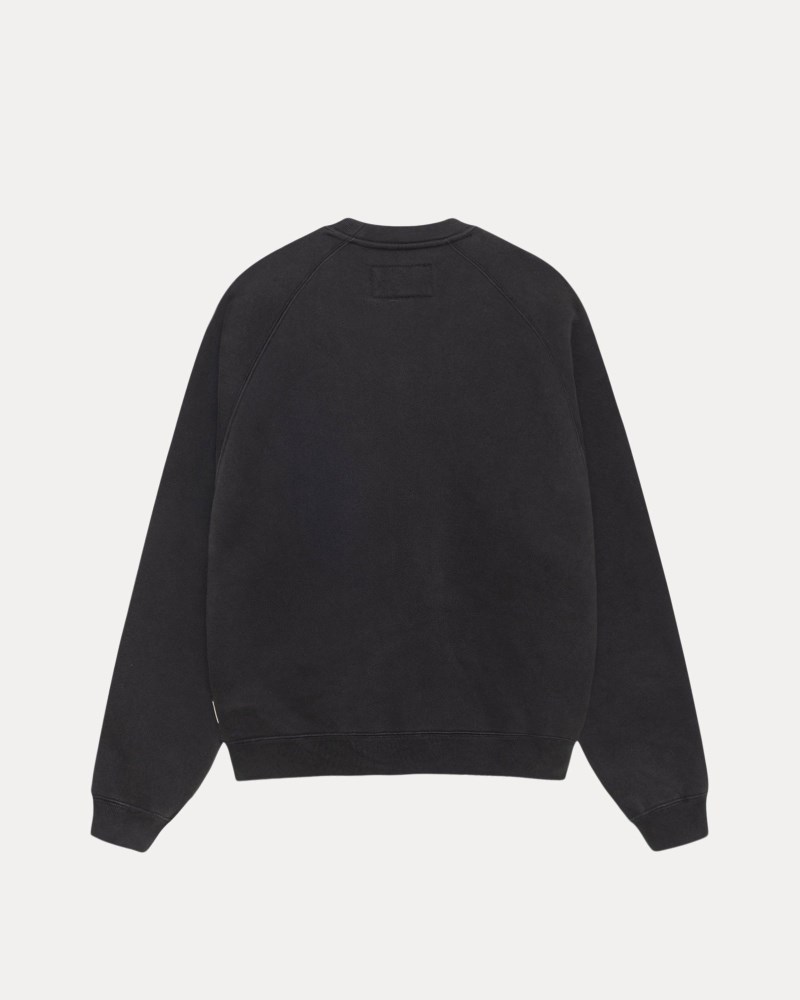 Stüssy Relaxed Crew Dámské FA02-9512G2 | Stussy Crewneck Černé