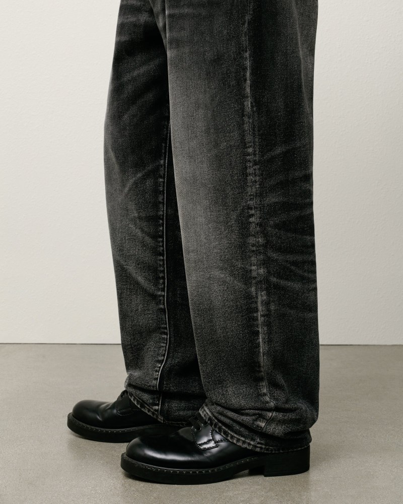 Stüssy Big Ol' Jean Vintage Denim Dámské MS30-9110R3 | Stussy Džíny Černé Blankyt Světle Modré