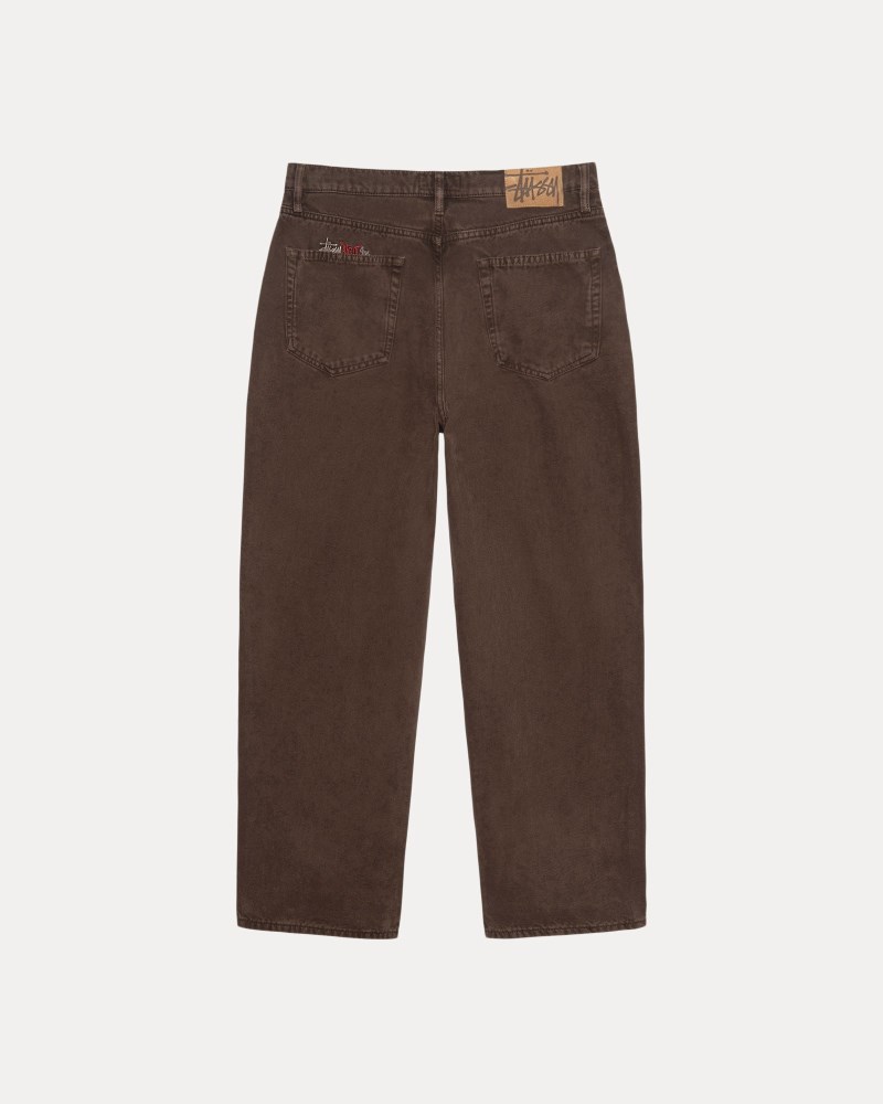 Stüssy Big Ol' Jean Washed Canvas Dámské QQ99-4189E7 | Stussy Džíny Hnědé