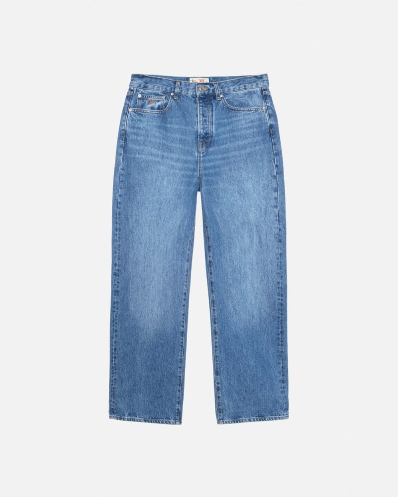 Stüssy New Classic Jean Denim Dámské XX34-4064L6 | Stussy Džíny Blankyt