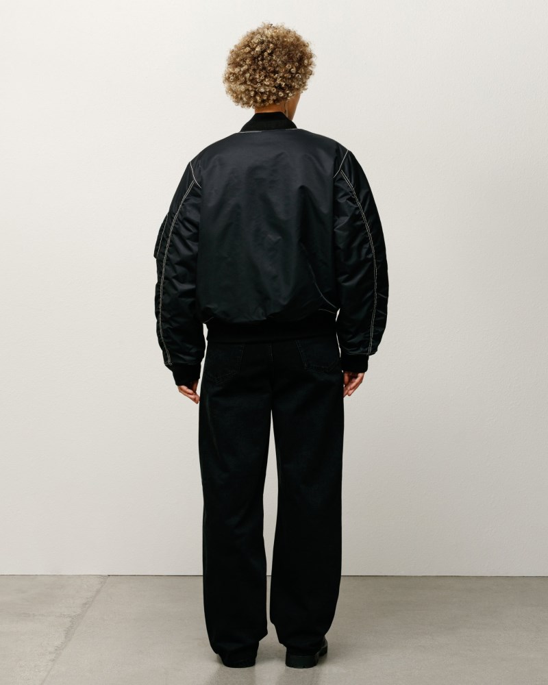 Stüssy Relaxed Jean Denim Dámské ZU95-4275L0 | Stussy Džíny Černé