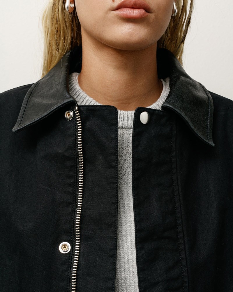 Stüssy Duster Coat Dámské FX53-8883L6 | Stussy Kabáty Černé