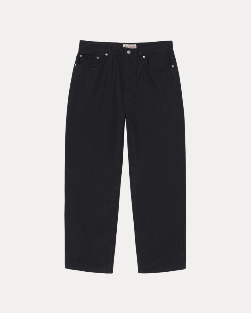 Stüssy Big Ol' Jean Overdyed Pants Dámské WU48-9198L6 | Stussy Kalhoty Černé