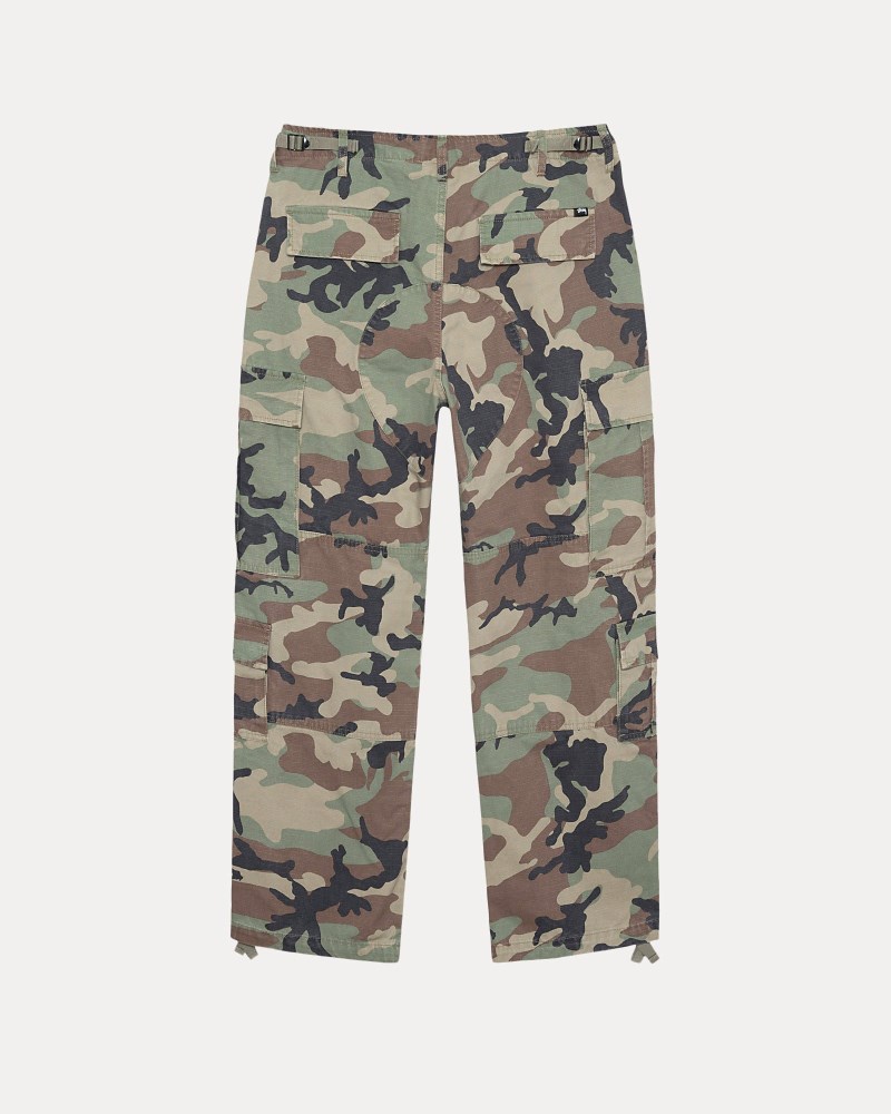 Stüssy Surplus Cargo Ripstop  Dámské KG64-3034I6 | Stussy Kalhoty Maskáčové