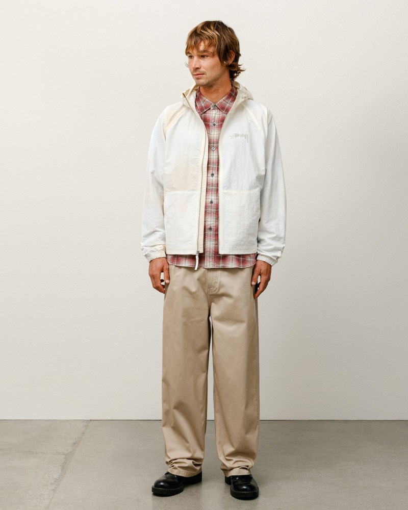 Stüssy Workgear Trouser Twill Dámské NQ27-6767G2 | Stussy Kalhoty Hnědožlutý