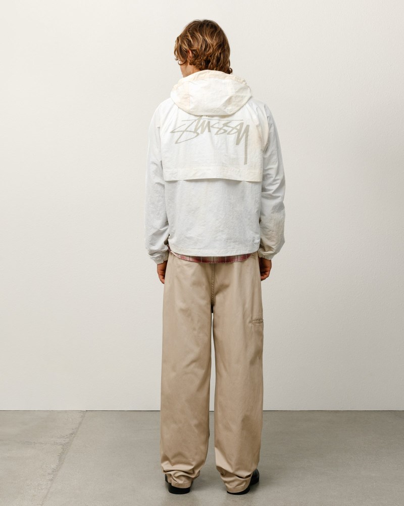 Stüssy Workgear Trouser Twill Dámské NQ27-6767G2 | Stussy Kalhoty Hnědožlutý