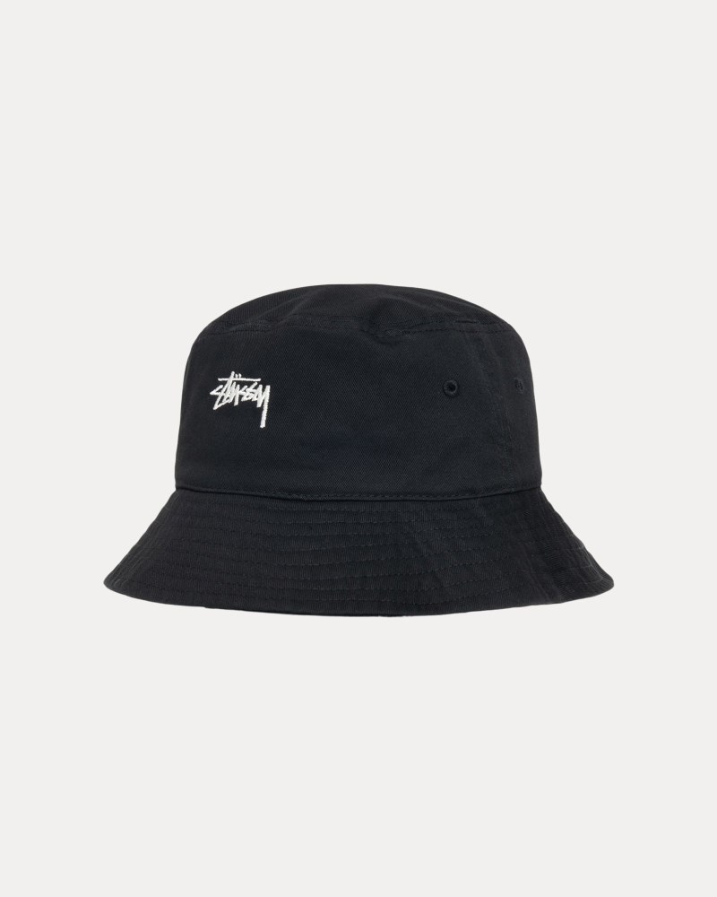 Stüssy Stock Bucket Hat Dámské TI07-1797N7 | Stussy Klobouky Černé