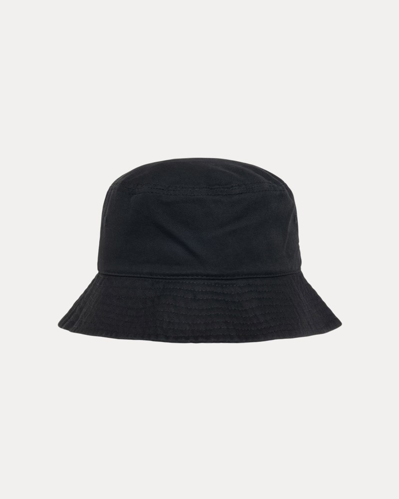 Stüssy Stock Bucket Hat Dámské TI07-1797N7 | Stussy Klobouky Černé