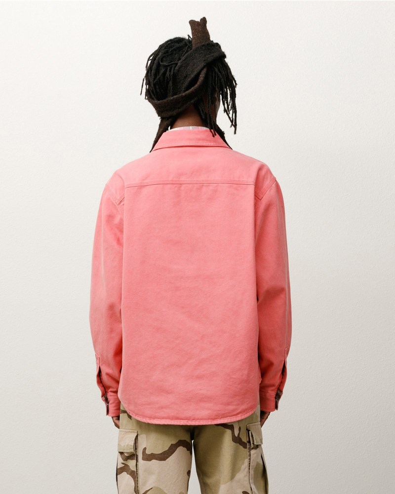 Stüssy Heavy Washed Canvas Shirt Dámské BV87-9197K6 | Stussy Košile Koralove