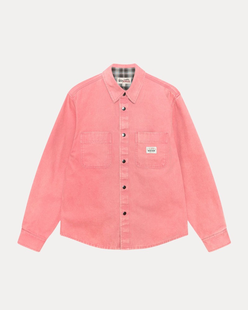Stüssy Heavy Washed Canvas Shirt Dámské BV87-9197K6 | Stussy Košile Koralove