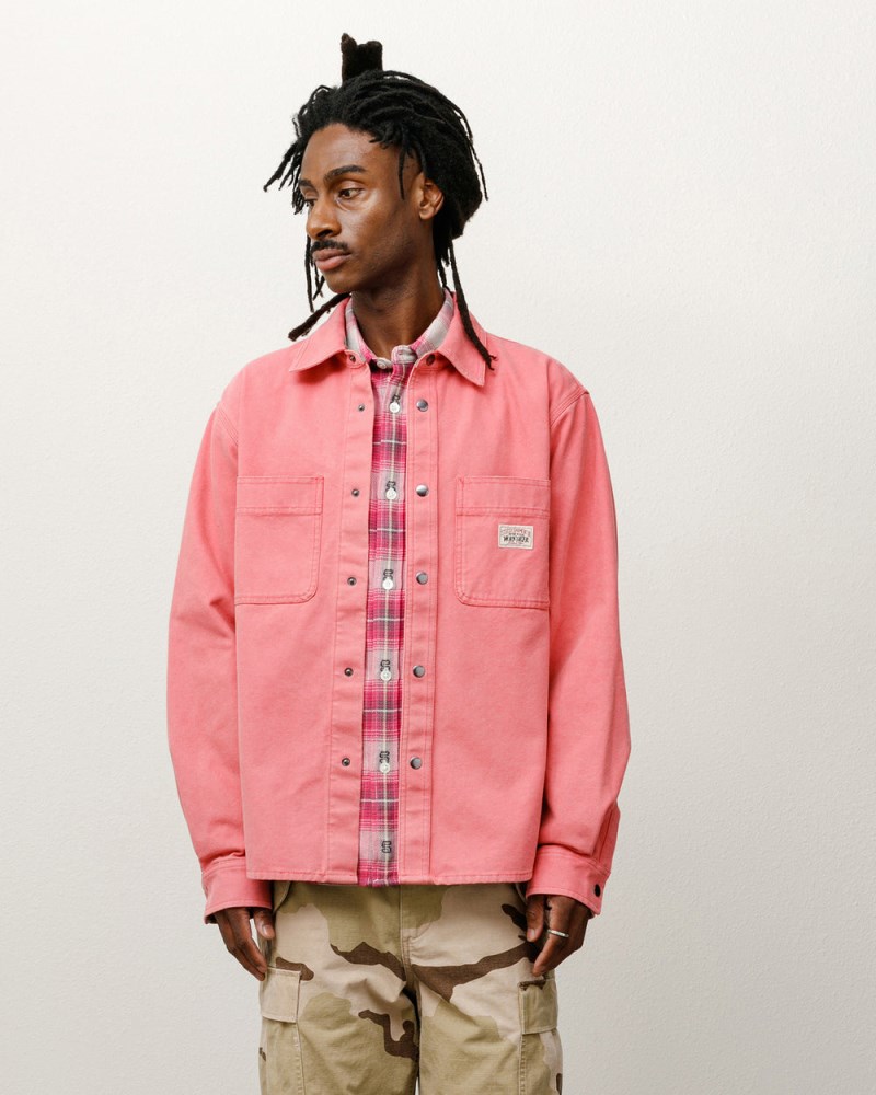 Stüssy Heavy Washed Canvas Shirt Dámské BV87-9197K6 | Stussy Košile Koralove