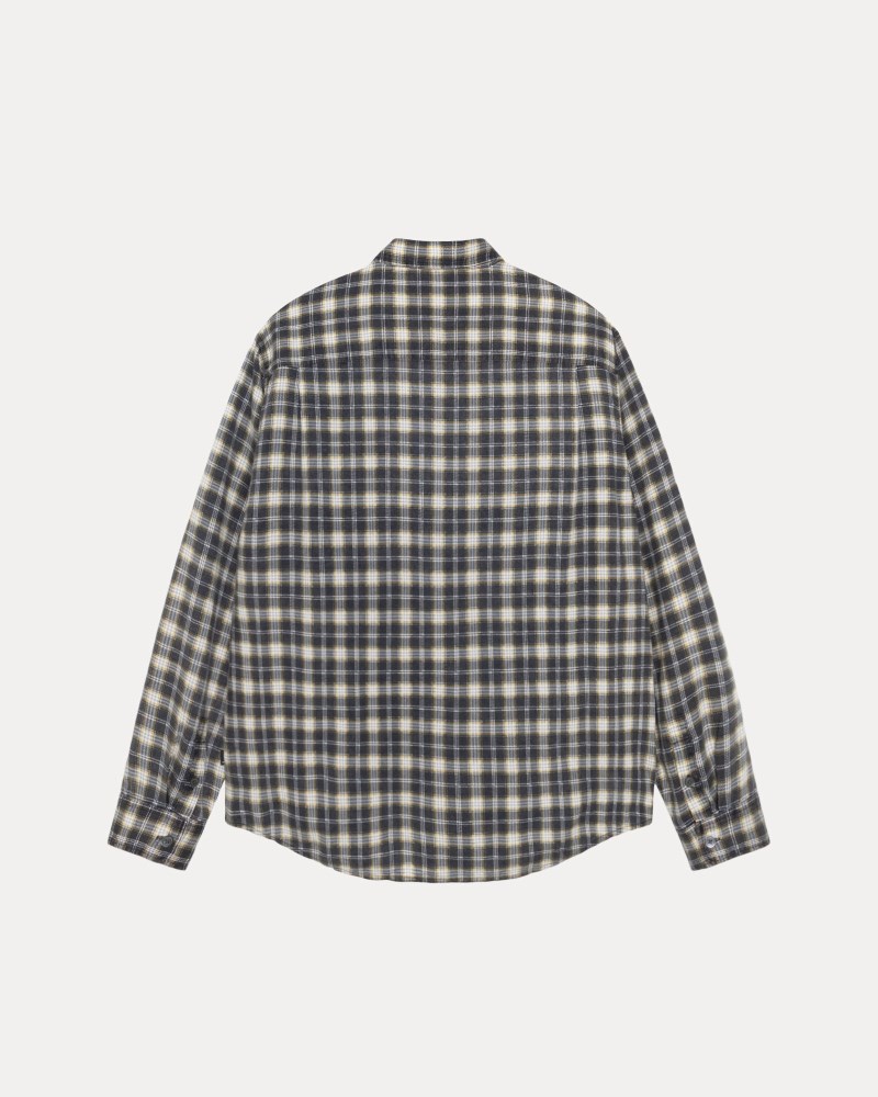 Stüssy Matthew Shirt Printed Plaid Dámské FC59-3019H1 | Stussy Košile Černé