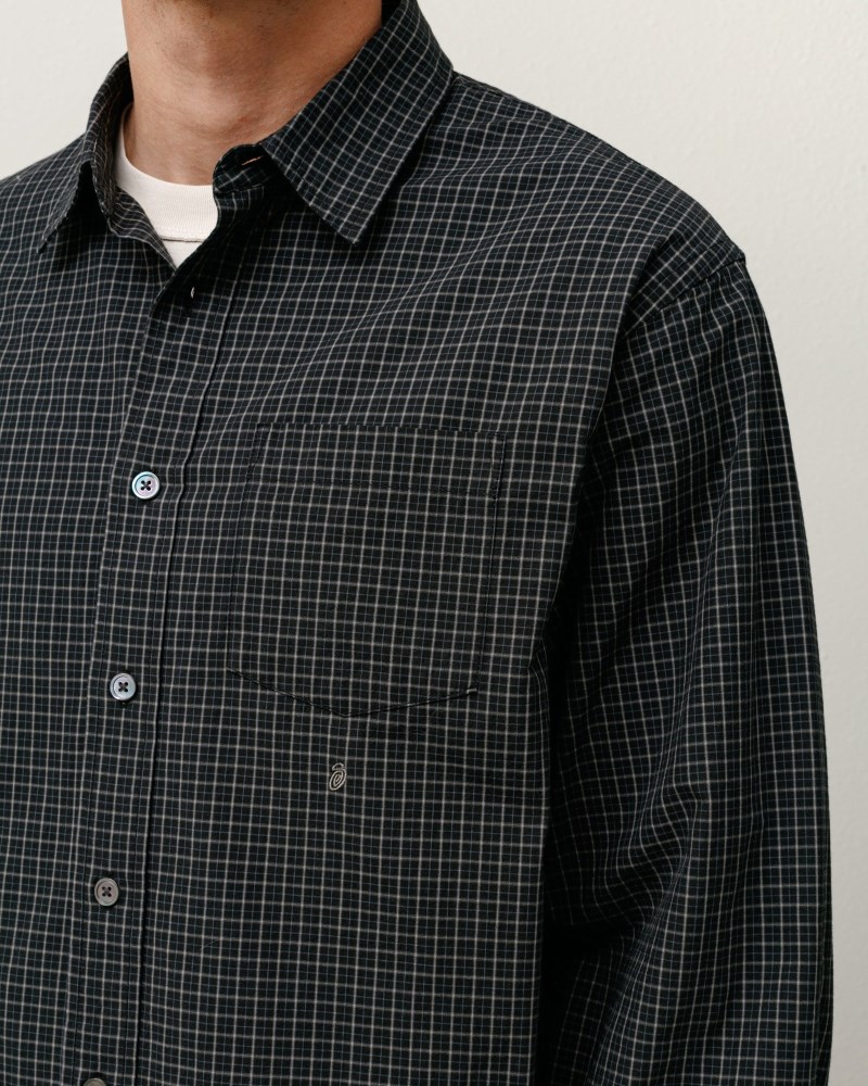 Stüssy Standard Shirt Dámské HG13-8023E1 | Stussy Košile Černé