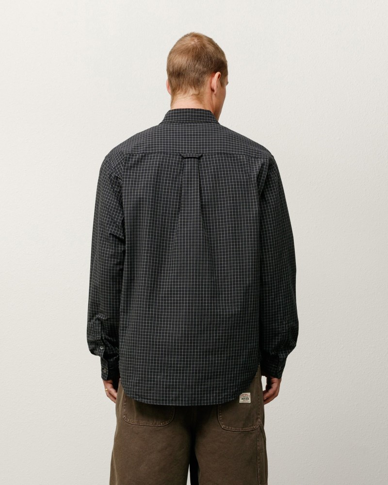 Stüssy Standard Shirt Dámské HG13-8023E1 | Stussy Košile Černé