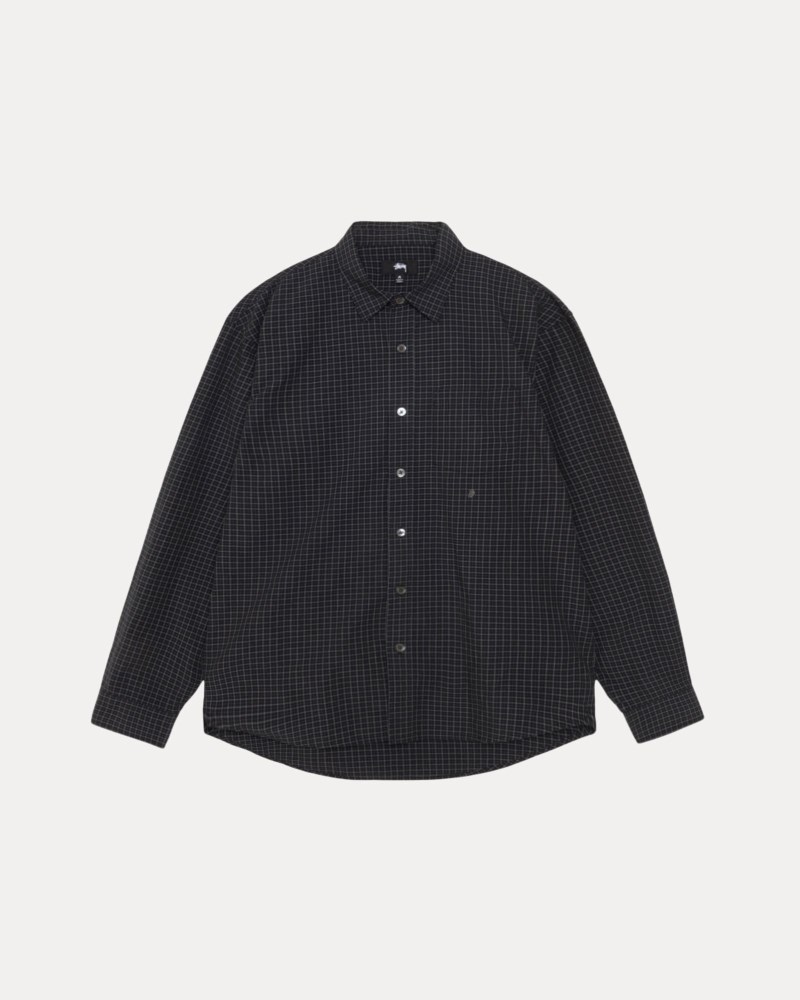 Stüssy Standard Shirt Dámské HG13-8023E1 | Stussy Košile Černé