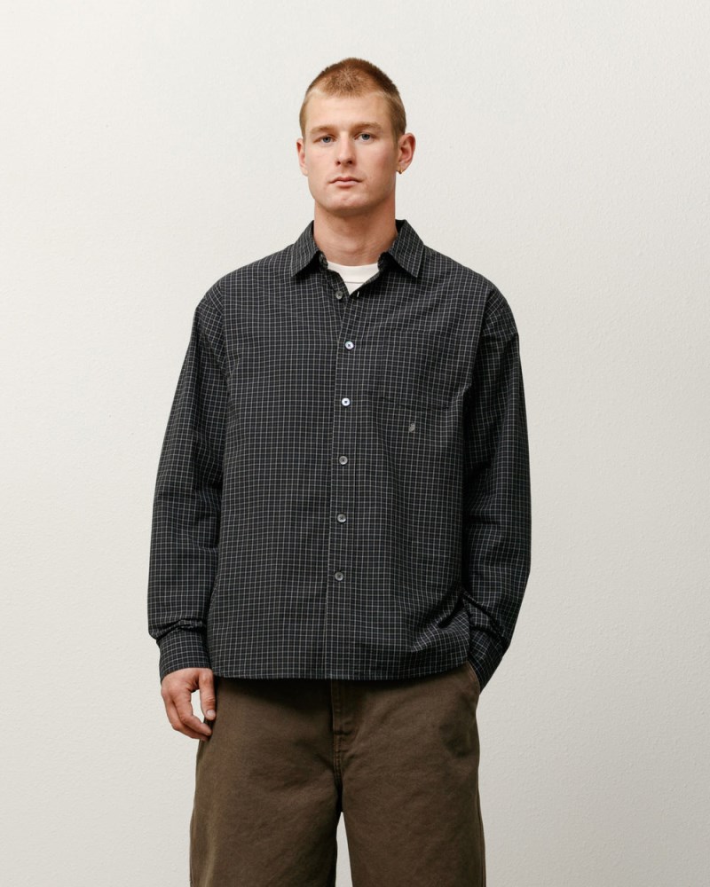 Stüssy Standard Shirt Dámské HG13-8023E1 | Stussy Košile Černé