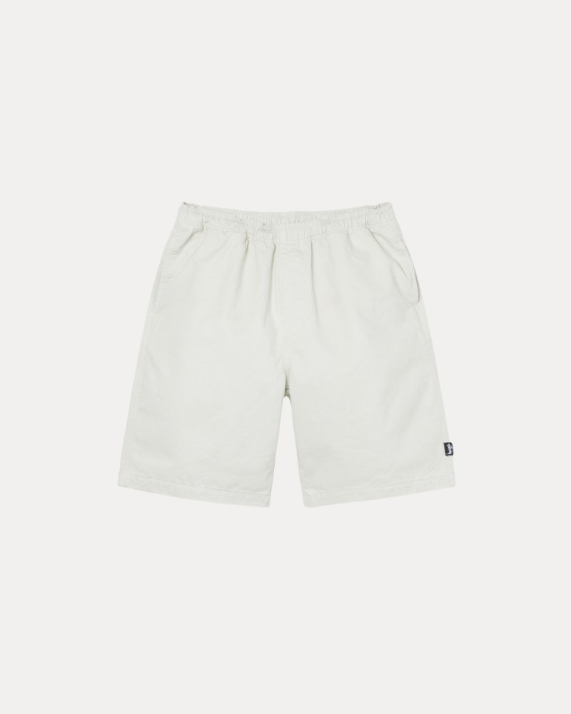 Stüssy Beach Short Brushed Cotton Dámské WW17-3287X4 | Stussy Kraťasy Krém