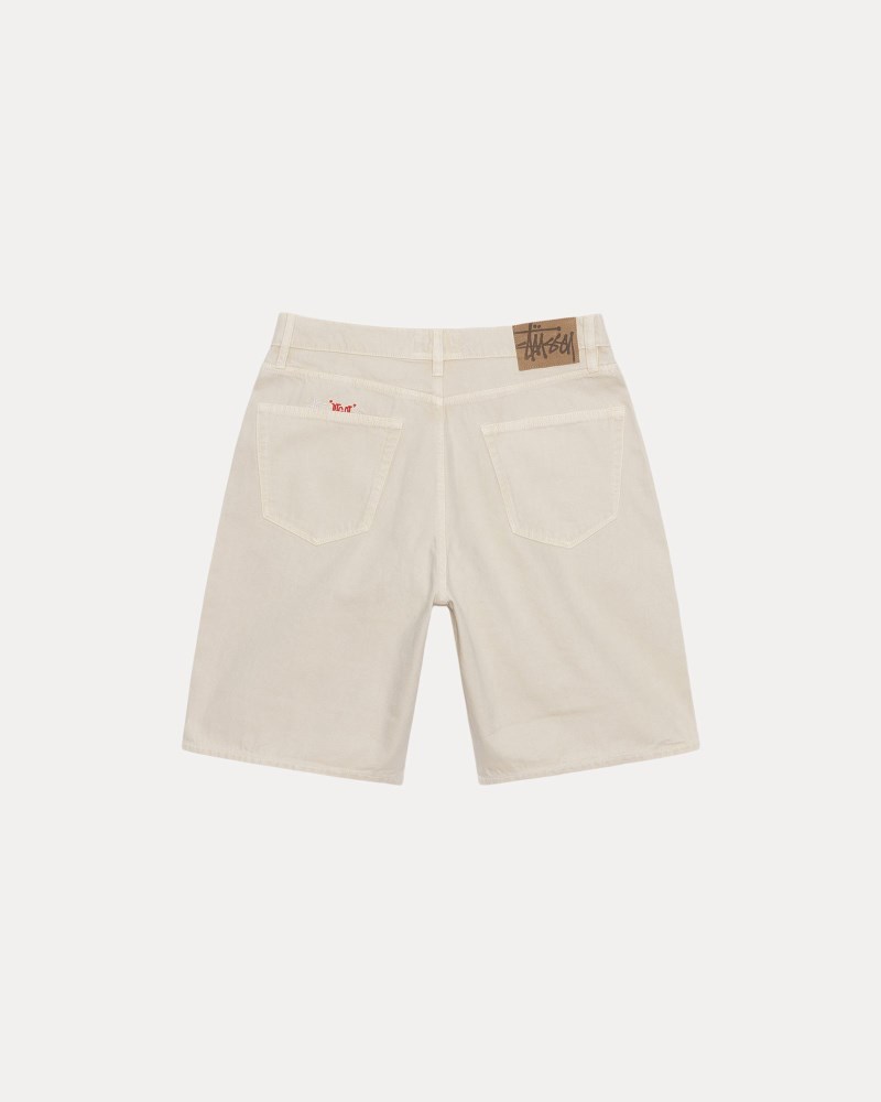 Stüssy Big Ol' Short Washed Canvas Dámské WK11-4351Q7 | Stussy Kraťasy Béžový
