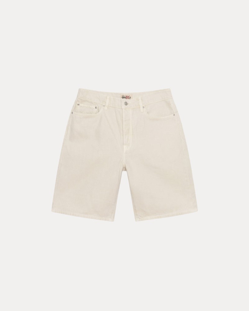 Stüssy Big Ol' Short Washed Canvas Dámské WK11-4351Q7 | Stussy Kraťasy Béžový