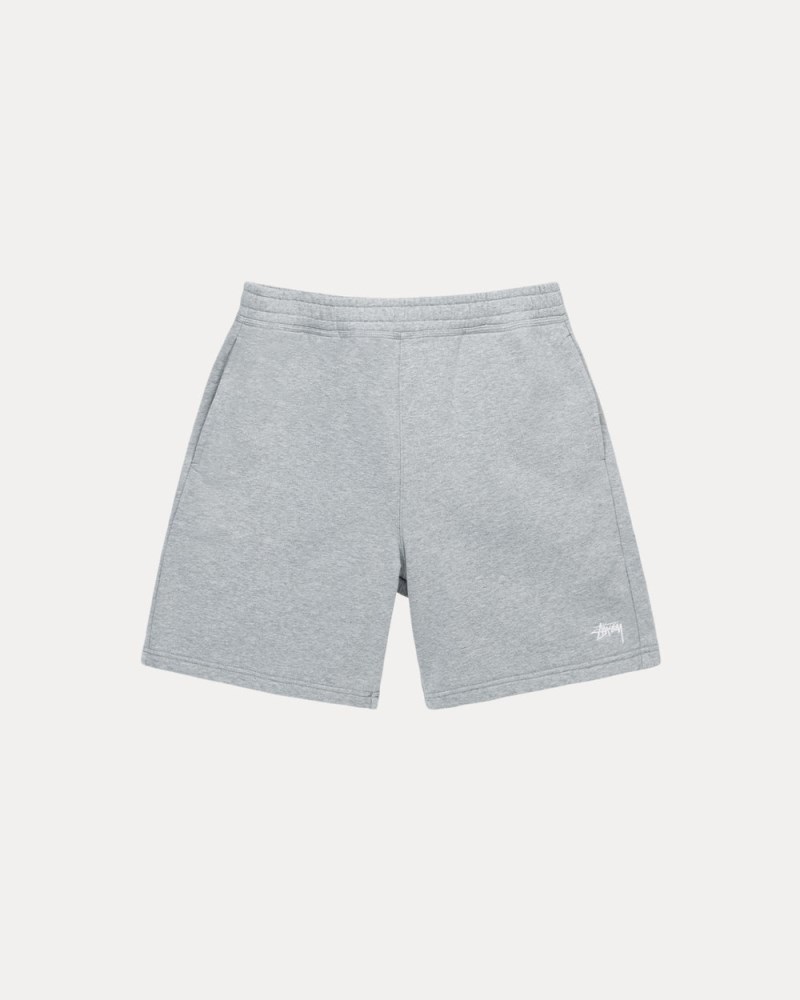 Stüssy Stock Logo Sweatshort Dámské UV48-1678I2 | Stussy Kraťasy Šedé