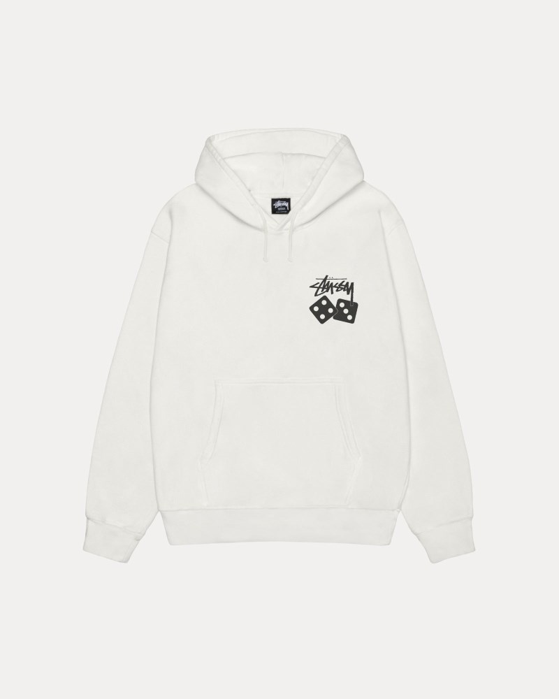 Stüssy Dice Hoodie Pigment Dyed Dámské NH49-1289C3 | Stussy Mikina S Kapucí Béžový