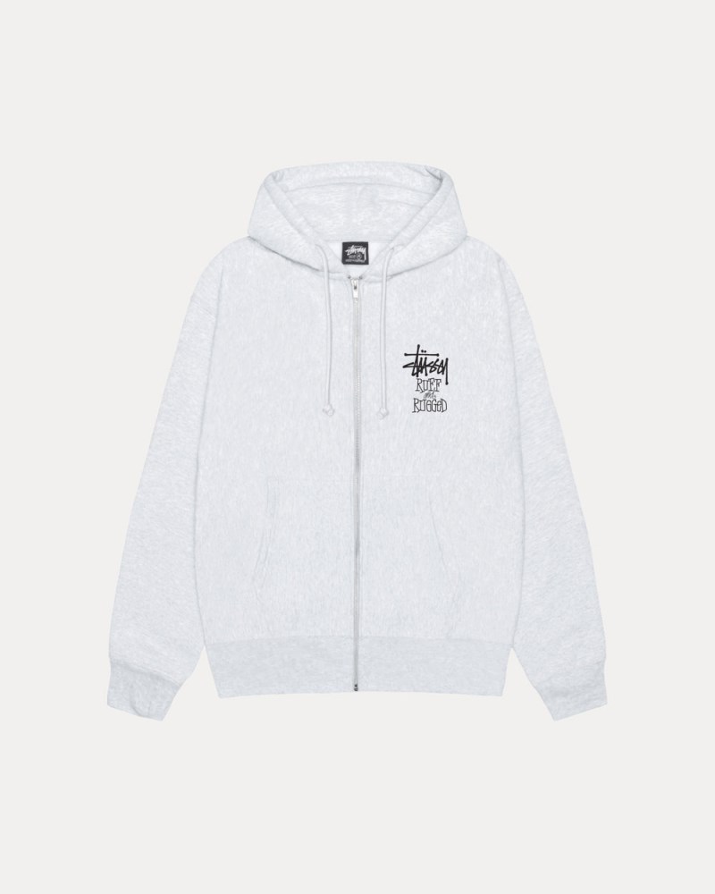 Stüssy Well Suited Zip Hoodie Dámské HZ84-6904Q9 | Stussy Mikina S Kapucí Bílé