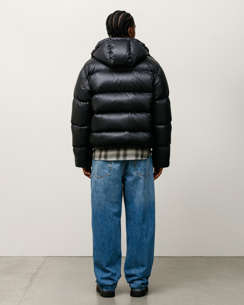 Stüssy Down Parka Micro Ripstop Dámské TM57-6177Q0 | Stussy Péřová Bunda Černé
