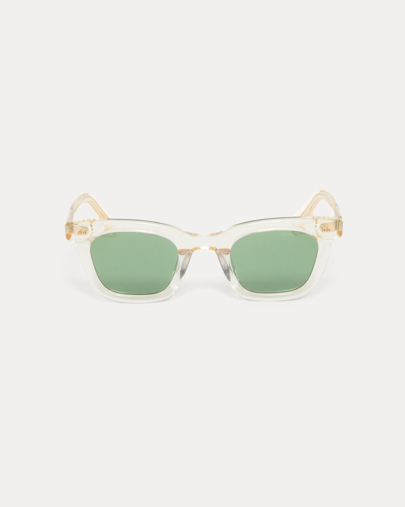 Stüssy Ace Sunglasses Dámské MP03-2993B3 | Stussy Sluneční Brýle Krém Zelene