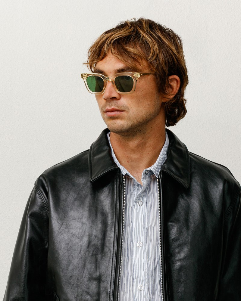 Stüssy Ace Sunglasses Dámské MP03-2993B3 | Stussy Sluneční Brýle Krém Zelene