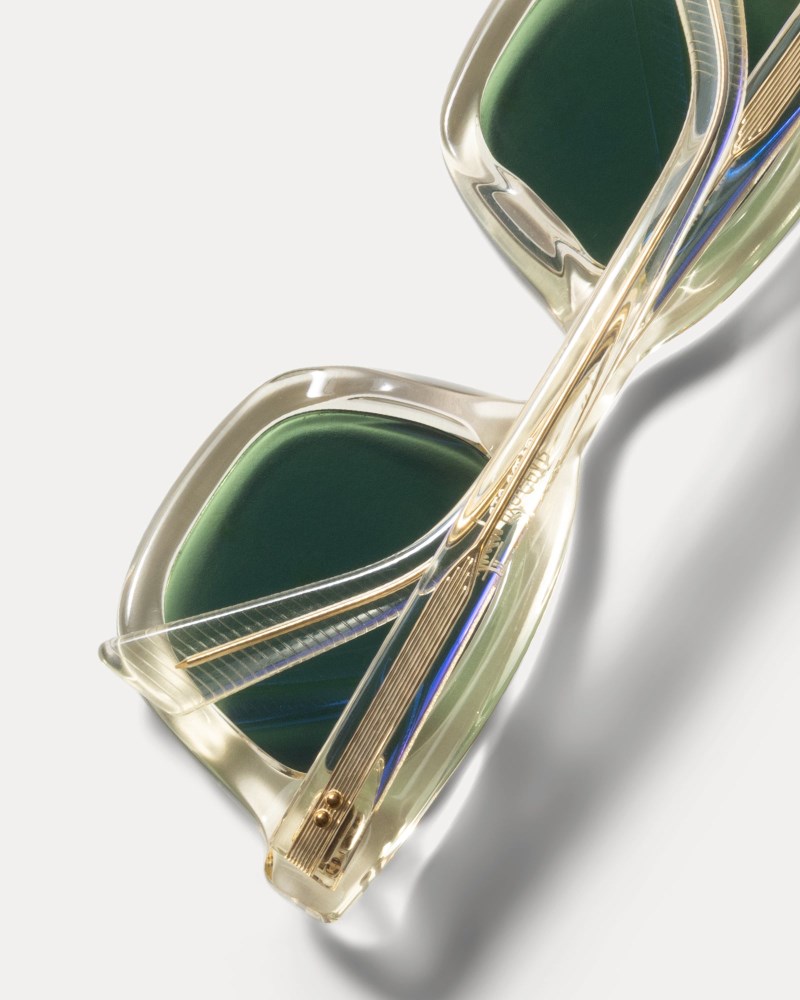 Stüssy Ace Sunglasses Dámské MP03-2993B3 | Stussy Sluneční Brýle Krém Zelene