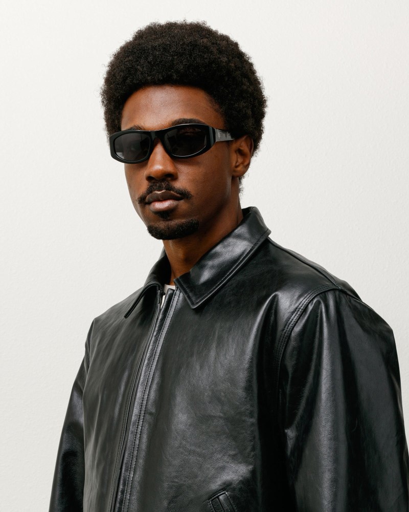 Stüssy Landon Sunglasses Dámské YU83-9423O5 | Stussy Sluneční Brýle Black/Black