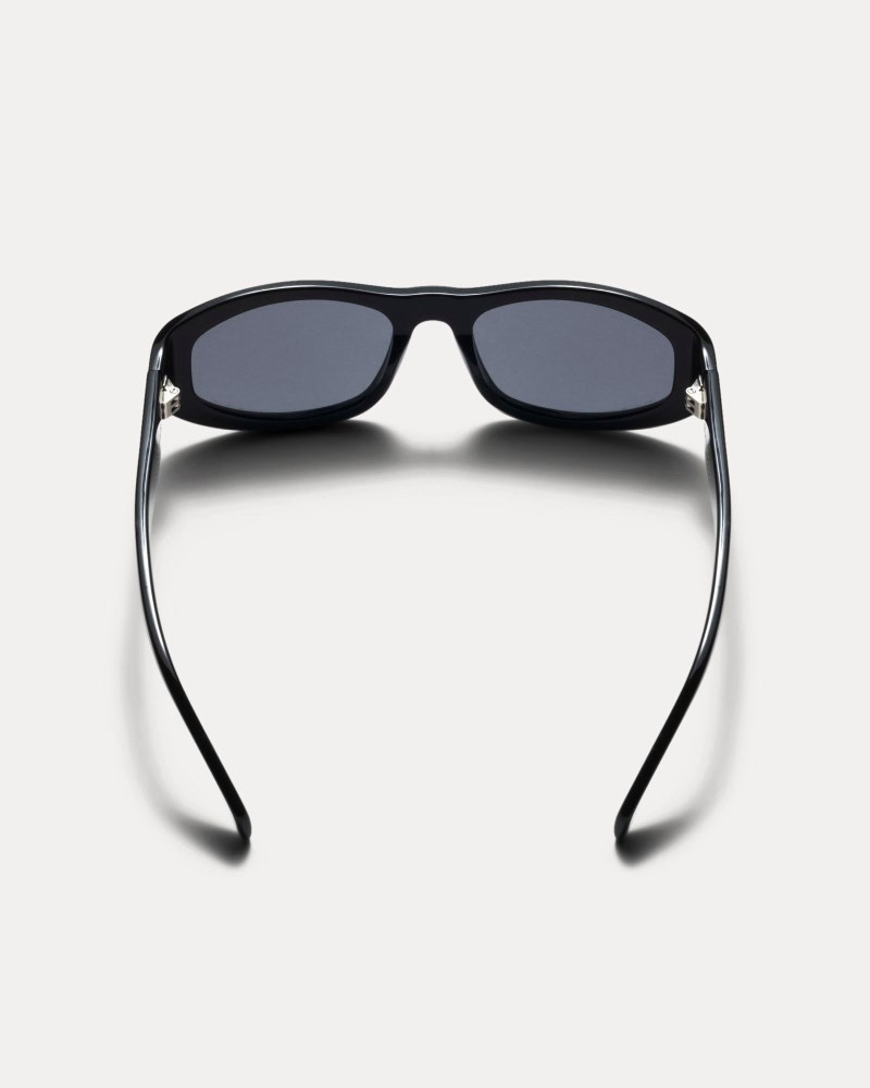 Stüssy Landon Sunglasses Dámské YU83-9423O5 | Stussy Sluneční Brýle Black/Black