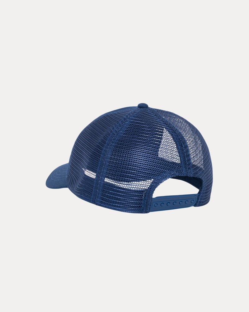 Stüssy Low Profile Athletic Trucker Snapback Dámské IR11-1171N7 | Stussy Snapback Světle Tmavě Blankyt