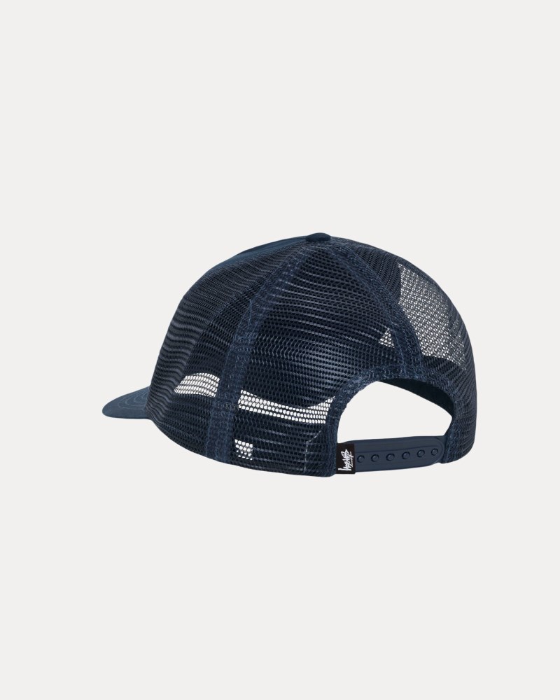 Stüssy Trucker S Crown Snapback Dámské PT29-5449I0 | Stussy Snapback Tmavě Blankyt