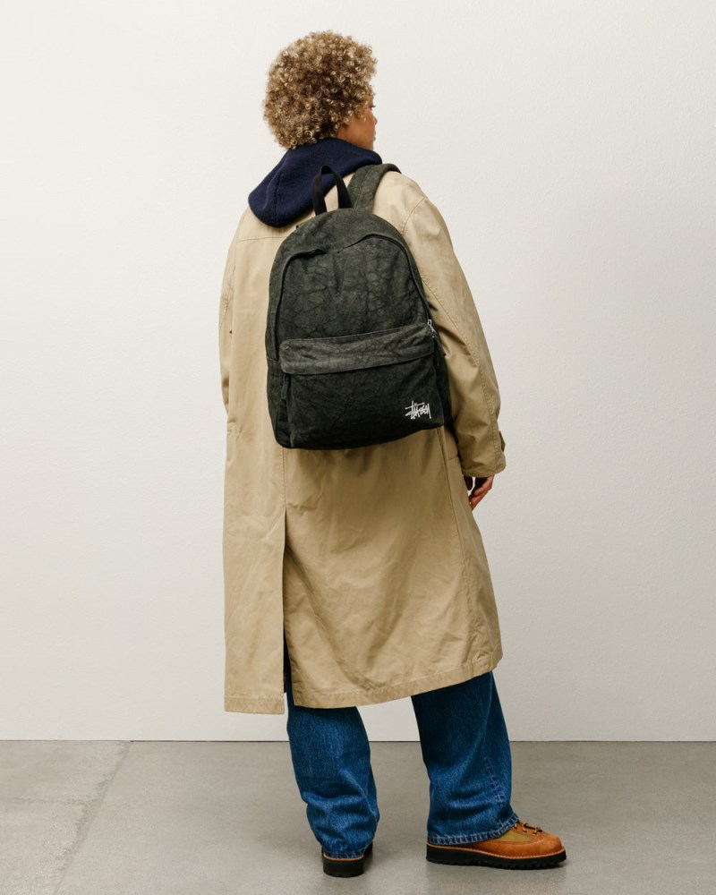 Stüssy Canvas Backpack Dámské HE28-3458R3 | Stussy Tašky Černé