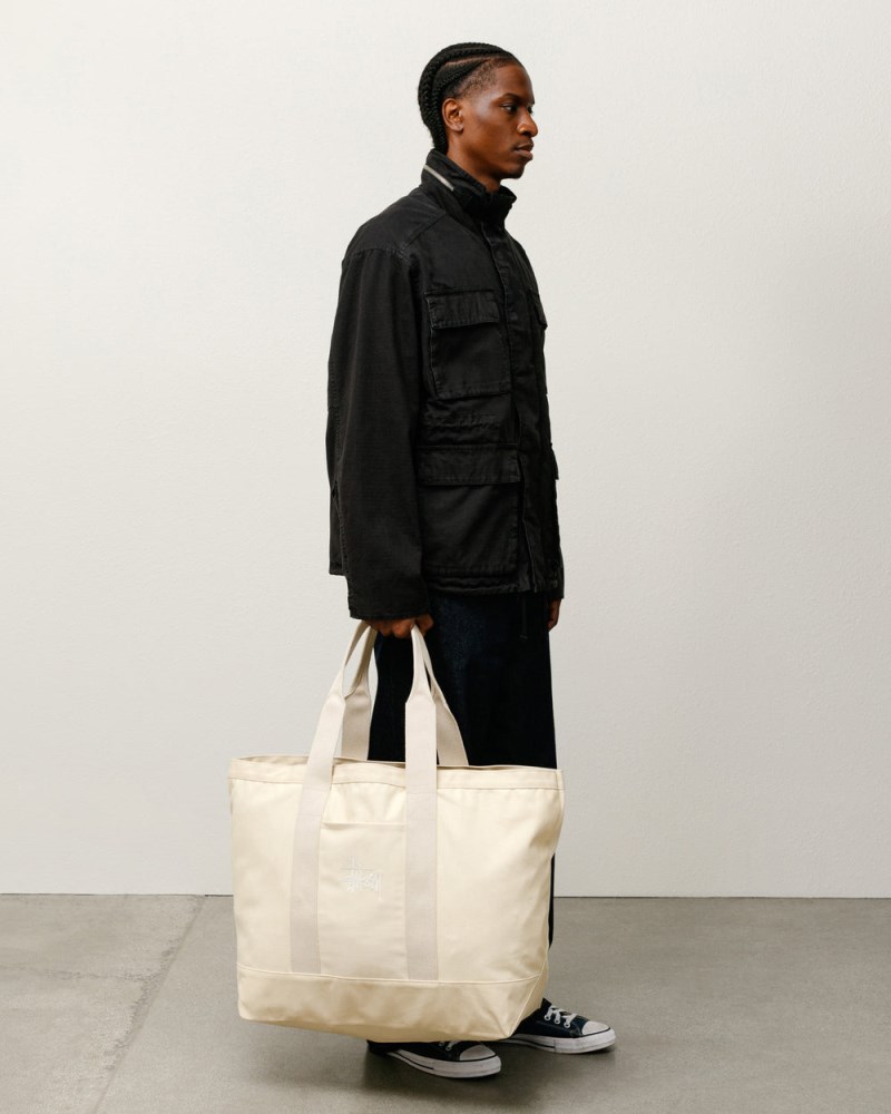 Stüssy Canvas Extra Large Tote Bag Dámské KJ45-1195B5 | Stussy Tašky Béžový
