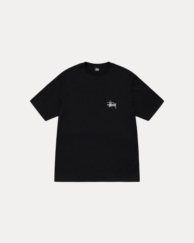 Stüssy Basic Tee Dámské XA49-8119U1 | Stussy Tričko Černé