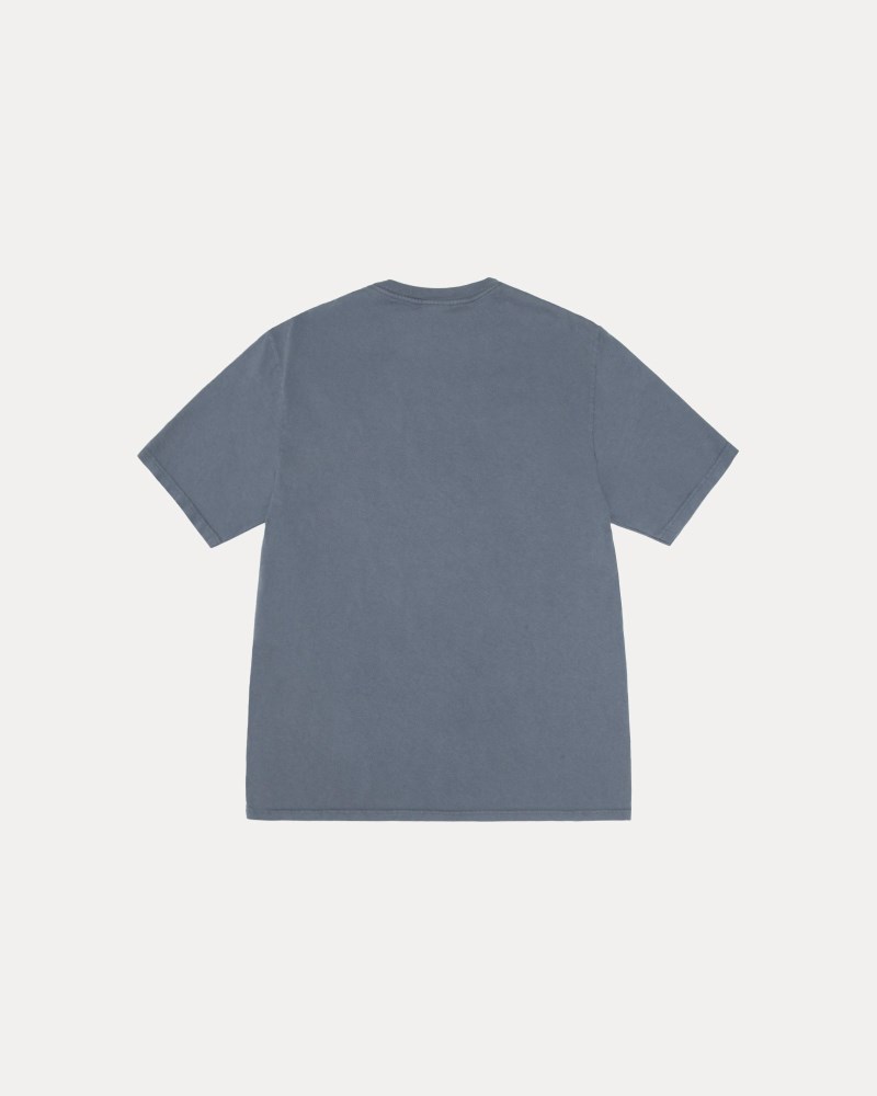 Stüssy Jumbo Tee Pigment Dyed Dámské WK63-3253W3 | Stussy Tričko Tmavě Blankyt