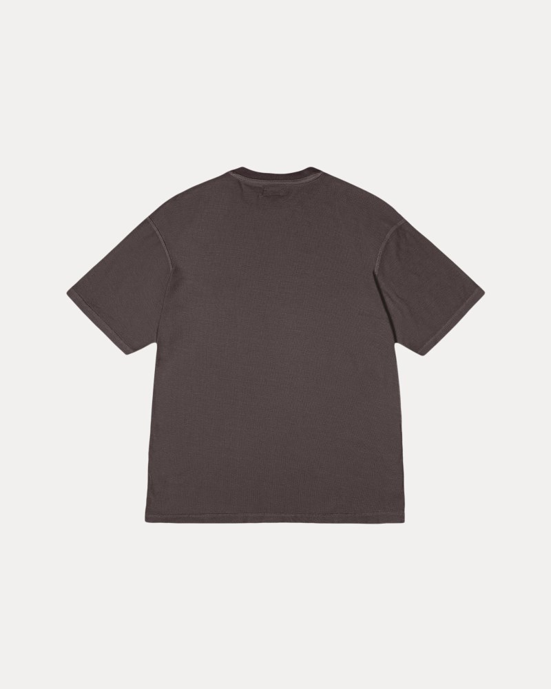 Stüssy Lazy Tee Dámské QR44-8614Z7 | Stussy Tričko Tmavě Šedé