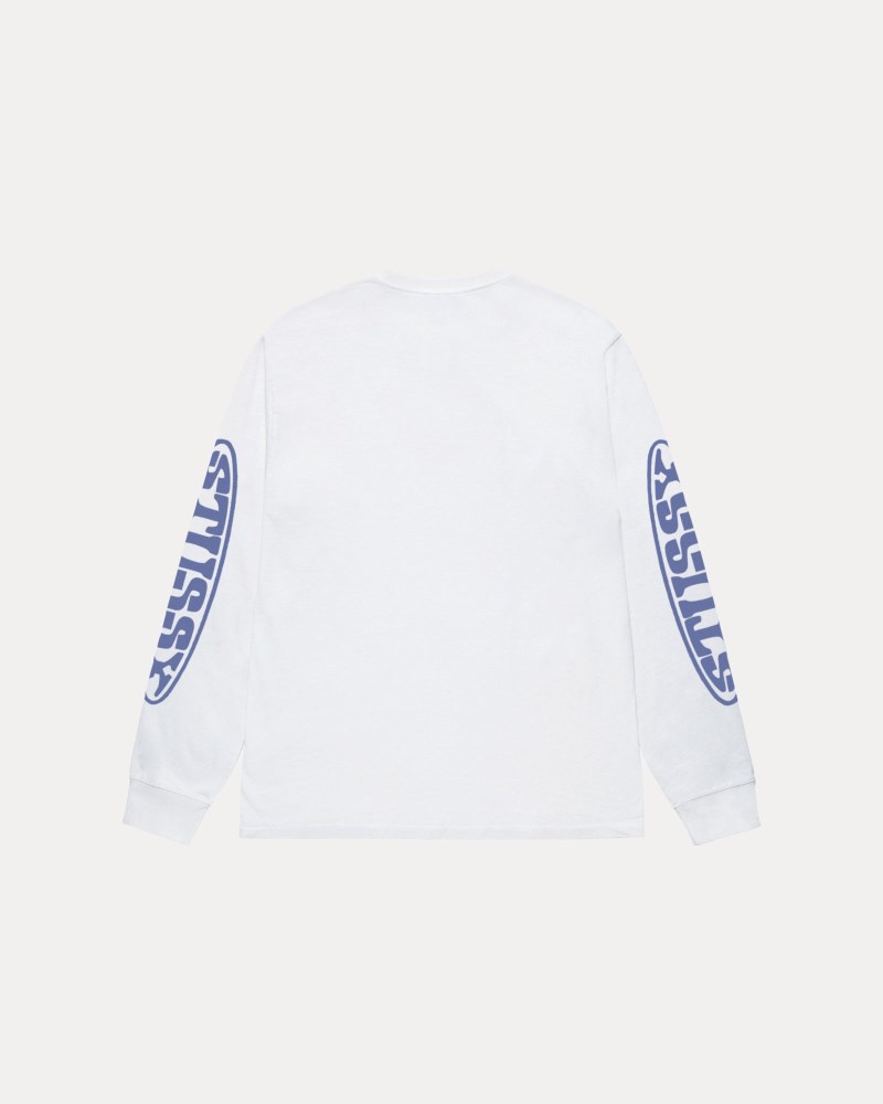 Stüssy Pill LS Tee Dámské FF84-6764T7 | Stussy Tričko Bílé
