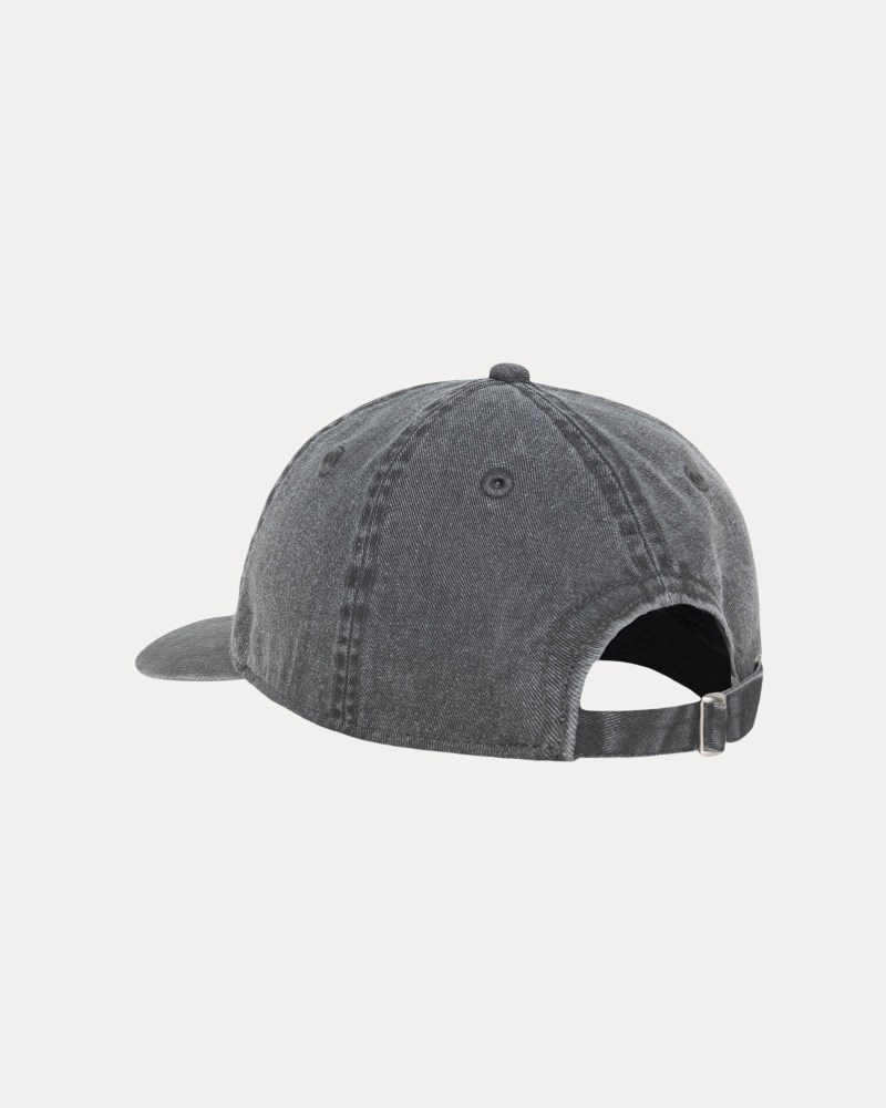 Stüssy Basic Cap Dámské KE24-0964G3 | Stussy Čepice Šedé